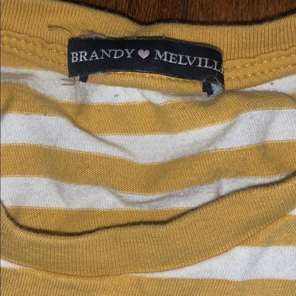 brandy basic striped t shirt!!